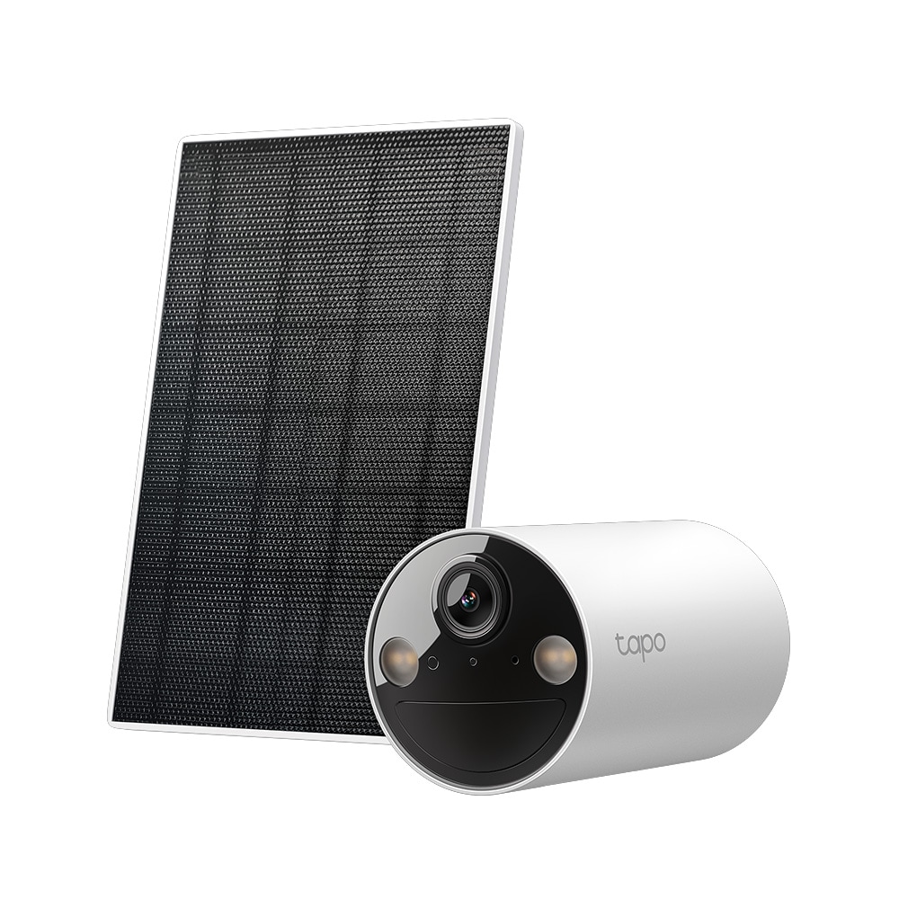 TP-Link Tapo C410 KIT aurinkokennokamera / 2K-valvontakamera / langaton WiFi-kamera / värillinen yönäkö 180 päivää