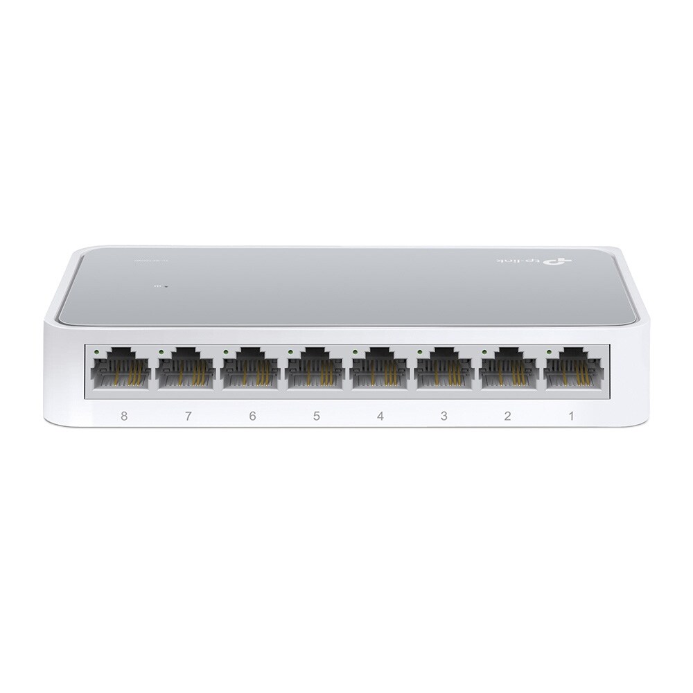 TP-LINK TL-SF1008D 8-porttinen Fast Ethernet -kytkin 10/100 Mbit/s