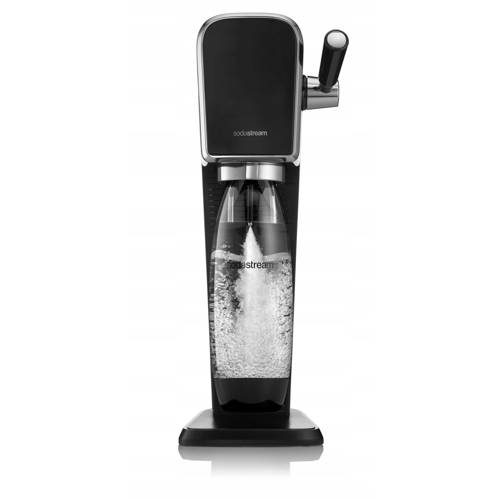 SodaStream Art™ hiilihapotuslaite musta / hiilihapotuskone Quick Connect -sylinterillä / 43 cm