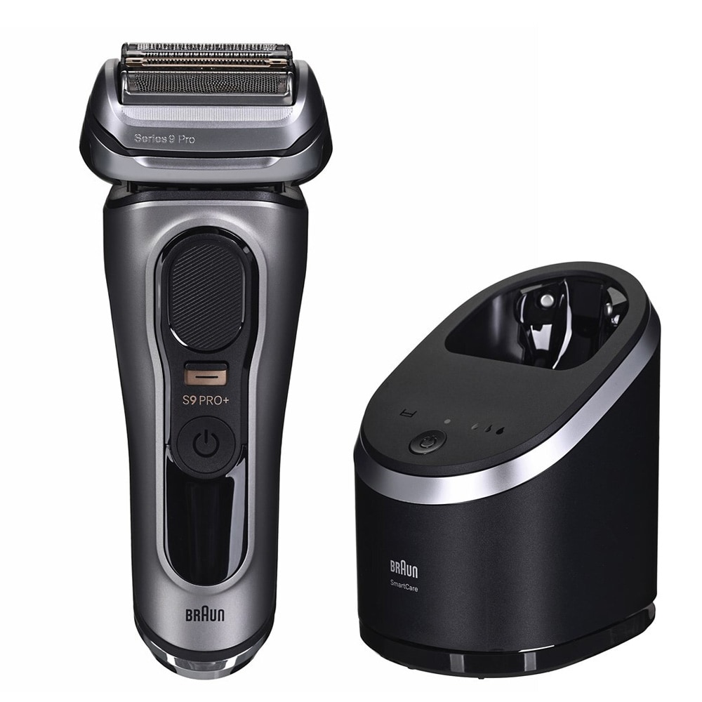Braun Series 9 Pro+ 9565cc Wet & Dry - parranajokone, jossa on 5 ProShave-elementtiä