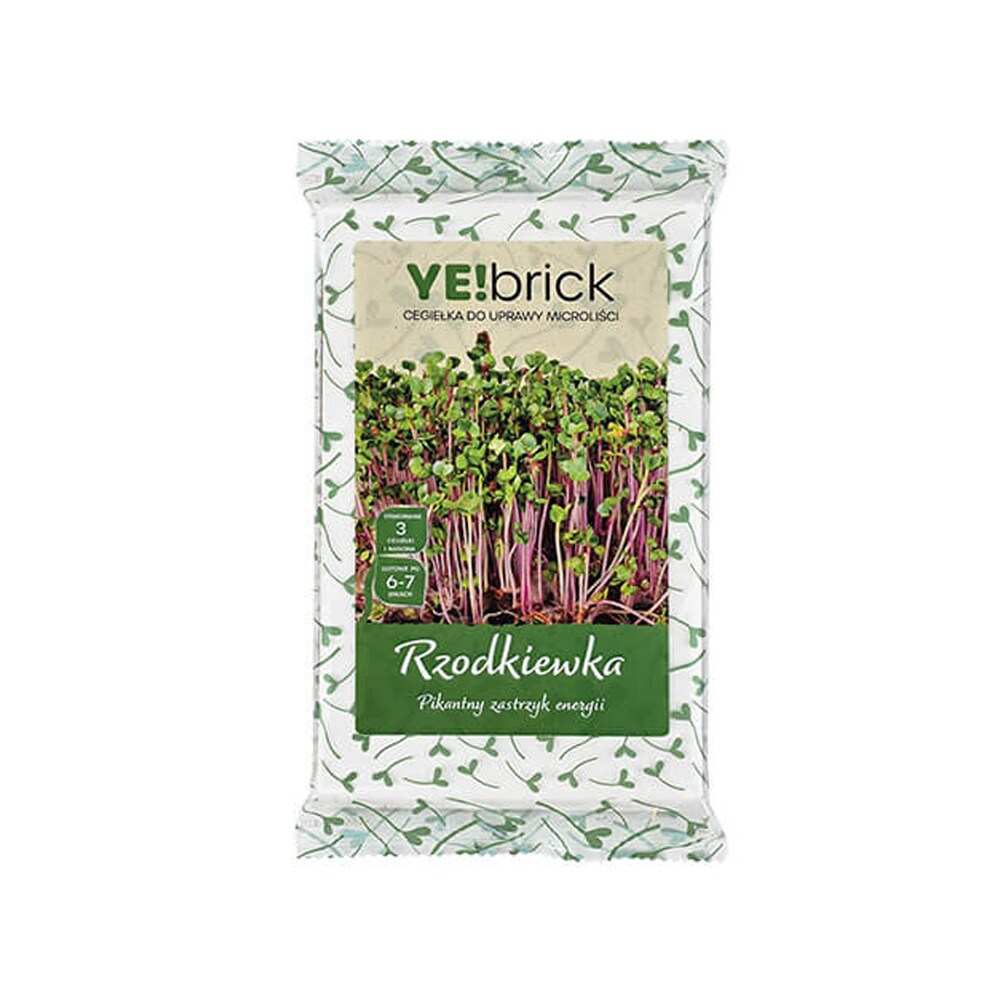 YE!brick mikrovihreä siemenmatto Retiisi Kiina Rose / retiisi mikrovihreä