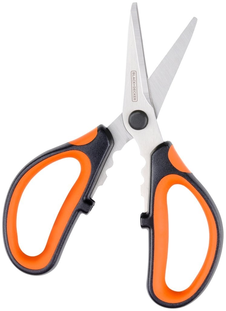 Black+Decker puutarhasakset 15 cm / oksasakset kasveille / puutarhasakset karsimiseen