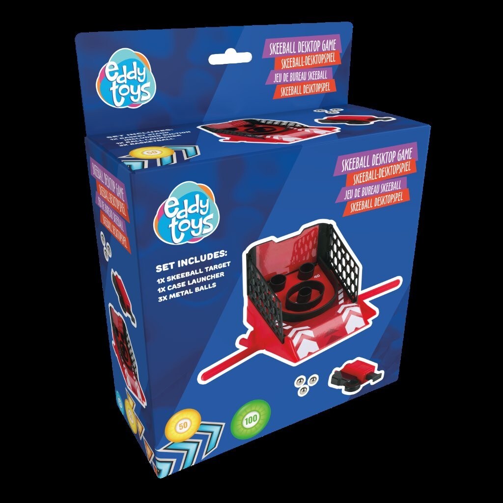 Skeeball lautapeli / työpöytäpeli / mini arcade peli