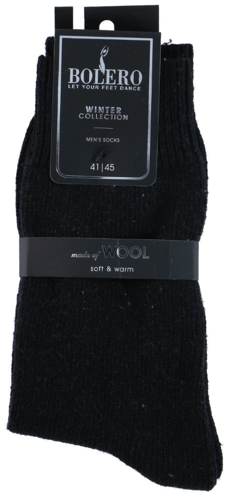Villasukat miesten 41-45 / lämpimät villasukat 41-45 / talvisukat villaa - 4-pack - 4-pack