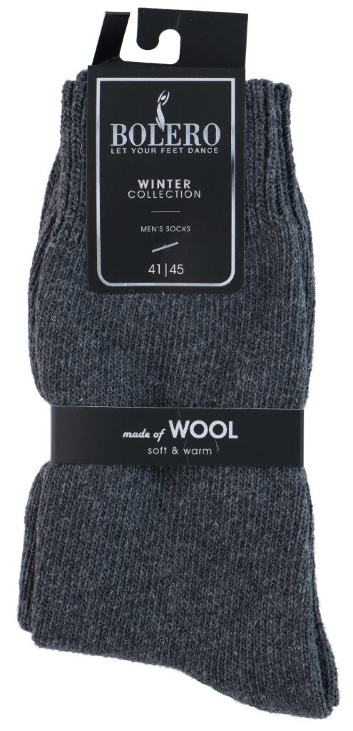 Villasukat miesten 41-45 / lämpimät villasukat 41-45 / talvisukat villaa - 4-pack - 4-pack