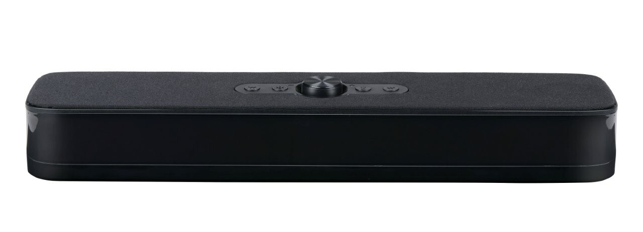 Bluetooth-soundbar RGB-LED-valoilla / kompakti kaiutin valotehosteella / kaiutin musiikkiin, elokuviin ja pelaamiseen