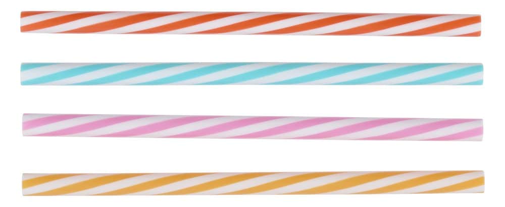 Värikkäät pillit 15 cm 20-pack / juomapillit juomiin / pillit juhliin ja jokapäiväiseen käyttöön / muovipillit monivärisiä