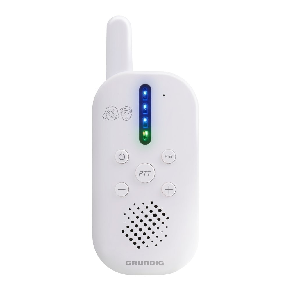 Langaton Grundig-itkuhälytin 2,4 GHz / digitaalinen ääni-itkuhälytin / itkuhälytin kaksisuuntaisella viestinnällä