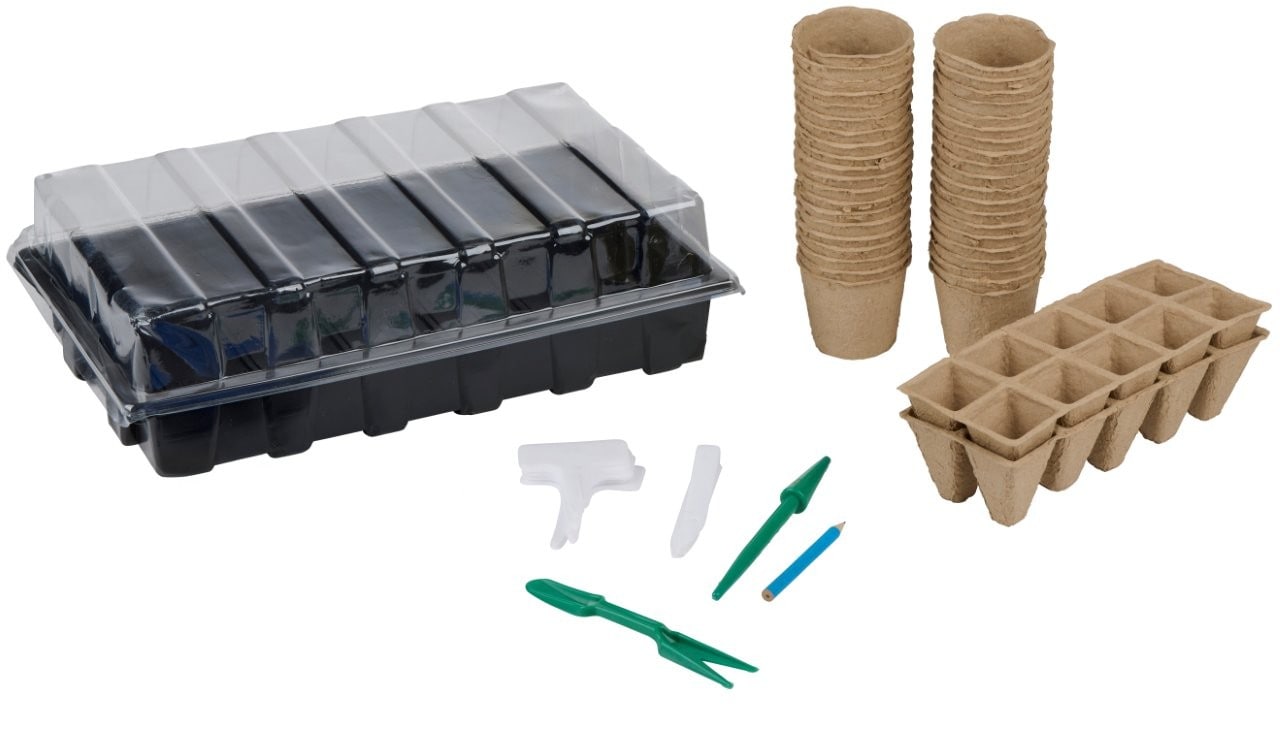 Kasvien kasvattamissarja / kasvattamissarja siementen kylvämiseen / minikasvihuoneen kasvattamissarja