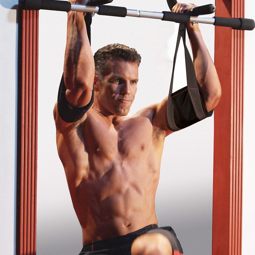 Iron Gym Ab-hihnat vatsahihnat vatsan harjoitteluun / vatsan harjoitteluhihnat vetopalkille / vatsahihnat roikkuviin vatsaharjoituksiin