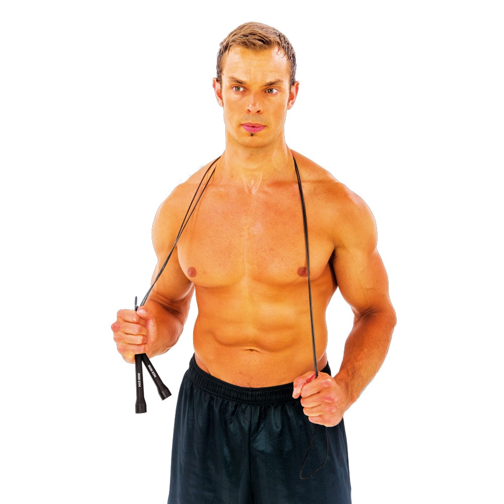 Iron Gym säädettävä hyppynaru 3 m / kuntoilu hyppynaru sydänharjoitteluun / kuntoilu hyppynaru kotiharjoitteluun