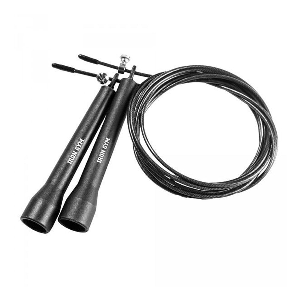 Iron Gym säädettävä hyppynaru 3 m / kuntoilu hyppynaru sydänharjoitteluun / kuntoilu hyppynaru kotiharjoitteluun