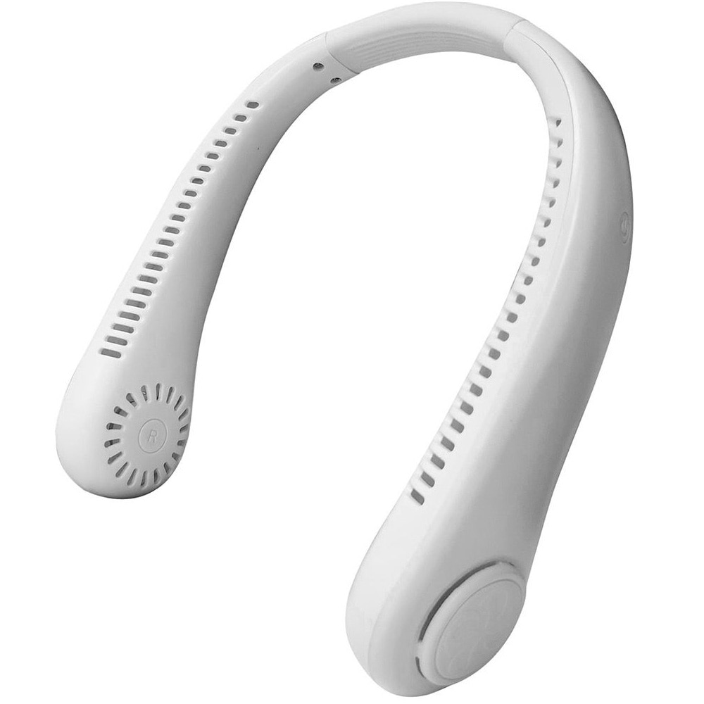 Kannettava kaulatuuletin 3 W / kaulatuuletin 360° ilmavirtauksella / hands-free kaulatuuletin