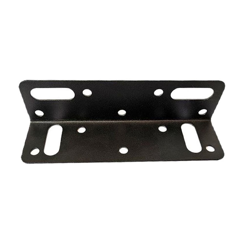 Kulmarauta 145x40mm huonekaluihin 10-pack - Svart / kulmaliittimet metalli / L-liittimet huonekaluihin