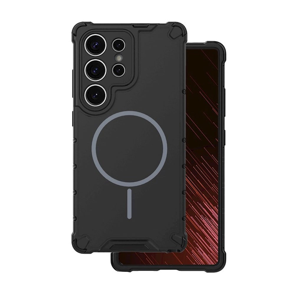 Suojakuori MagSafe-moduulille Samsung Galaxy S25 Ultra - Svart