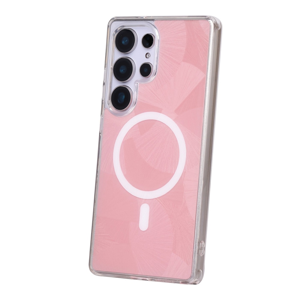 Takakuori magnet - Samsung Galaxy S26 Ultra - Vaaleanpunainen