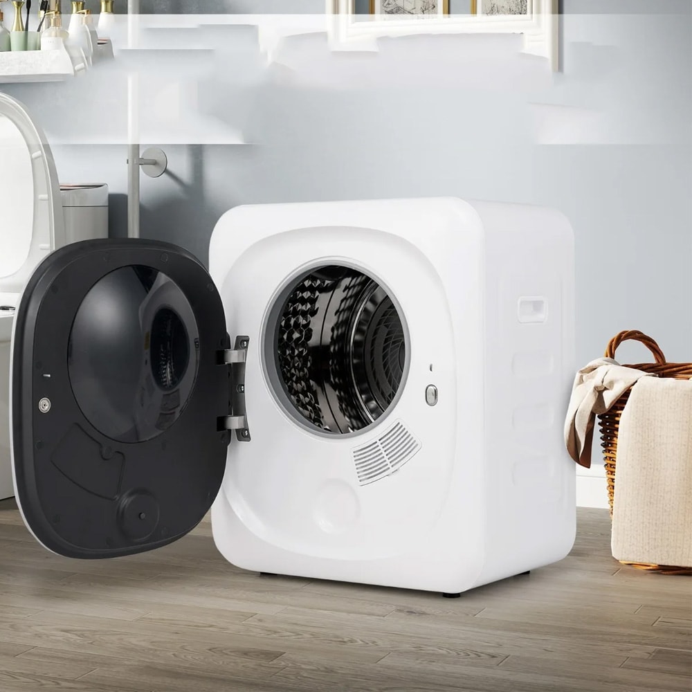 Kannettava kuivausrumpu 2.5kg / pyykinkuivaaja / Mini kuivausrumpu 800W