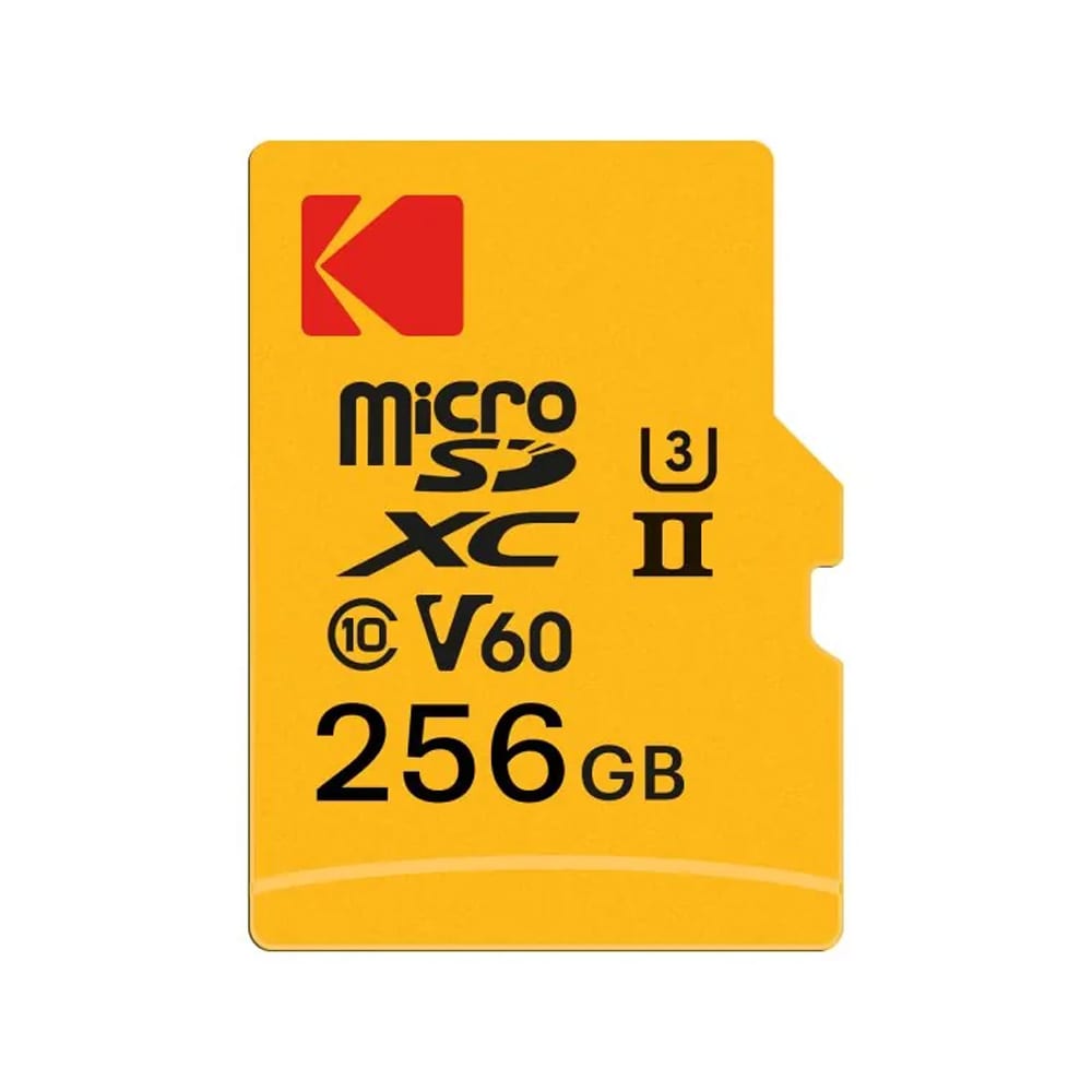 Kodak MicroSDXC Class 10 UHS-II U3 V60 300/110MB/s 256GB / MicroSDXC-muistikortti / Flash-muistikortti kännykkään ja kameraan