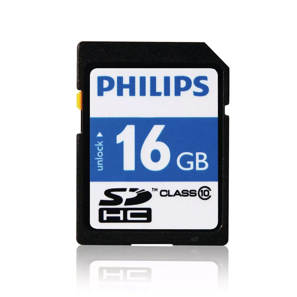 Philips 16 GB SDHC Class 10 muistikortti / SDHC-kortti / SD-muistikortti kameraan ja tietokoneeseen