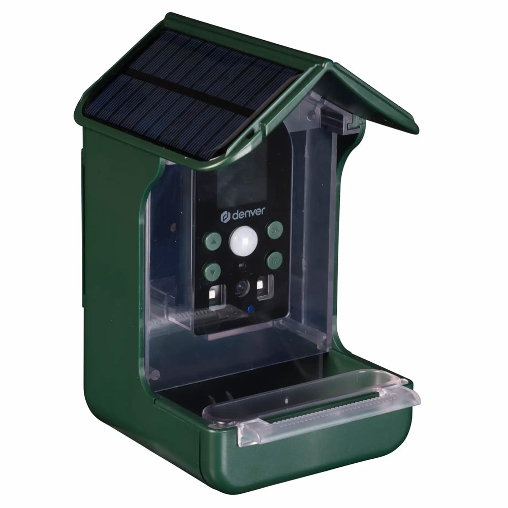 Denver lintujen ruokinta kameralla / lintujen ruokinta kameralla ja aurinkokennolla / lintujen kamera, jossa on liiketunnistin