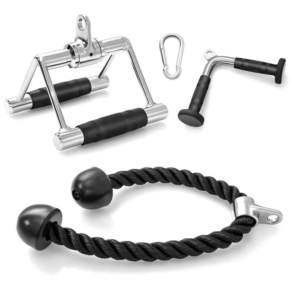 Ylävartalon harjoittelusetti taljaan / kuntosalitarvikkeet kaapeliharjoitteluun