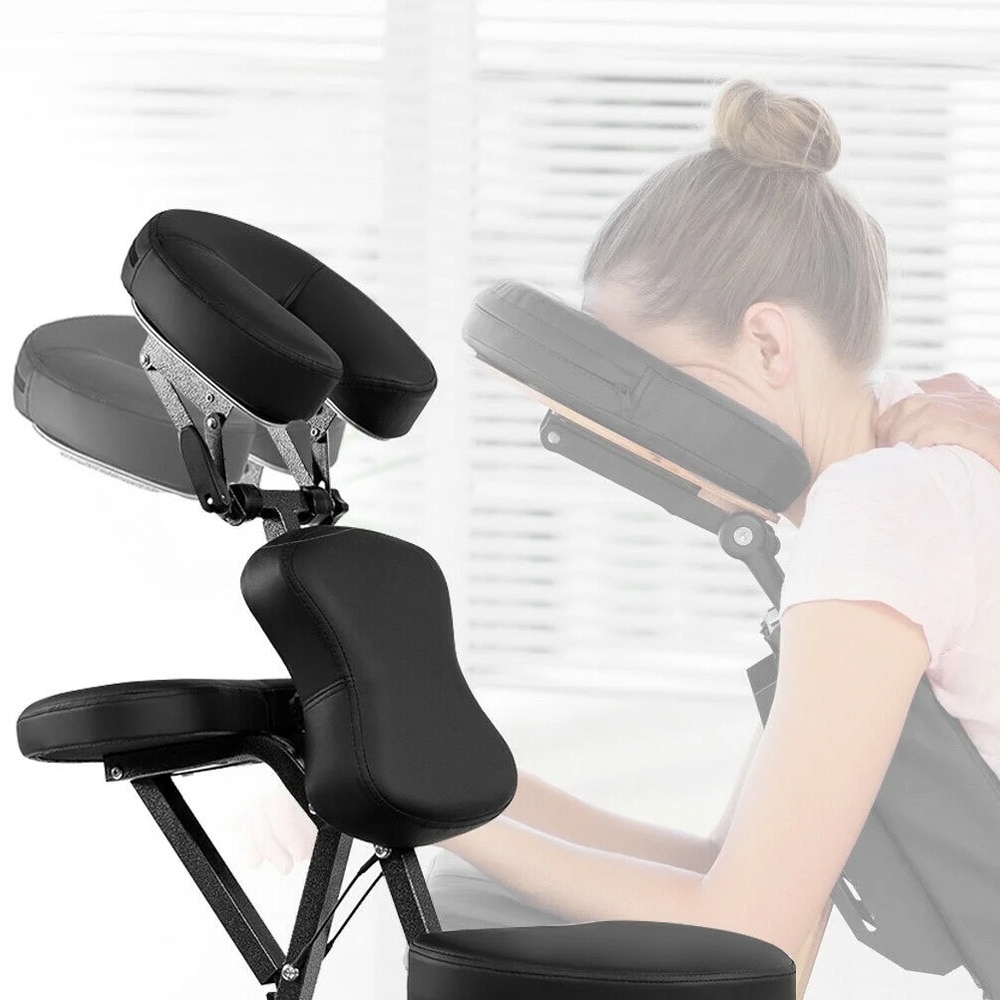 Kokoontaitettava hierontatuoli – kannettava hoitotuoli salonkiin, klinikalle ja kotikäynneille