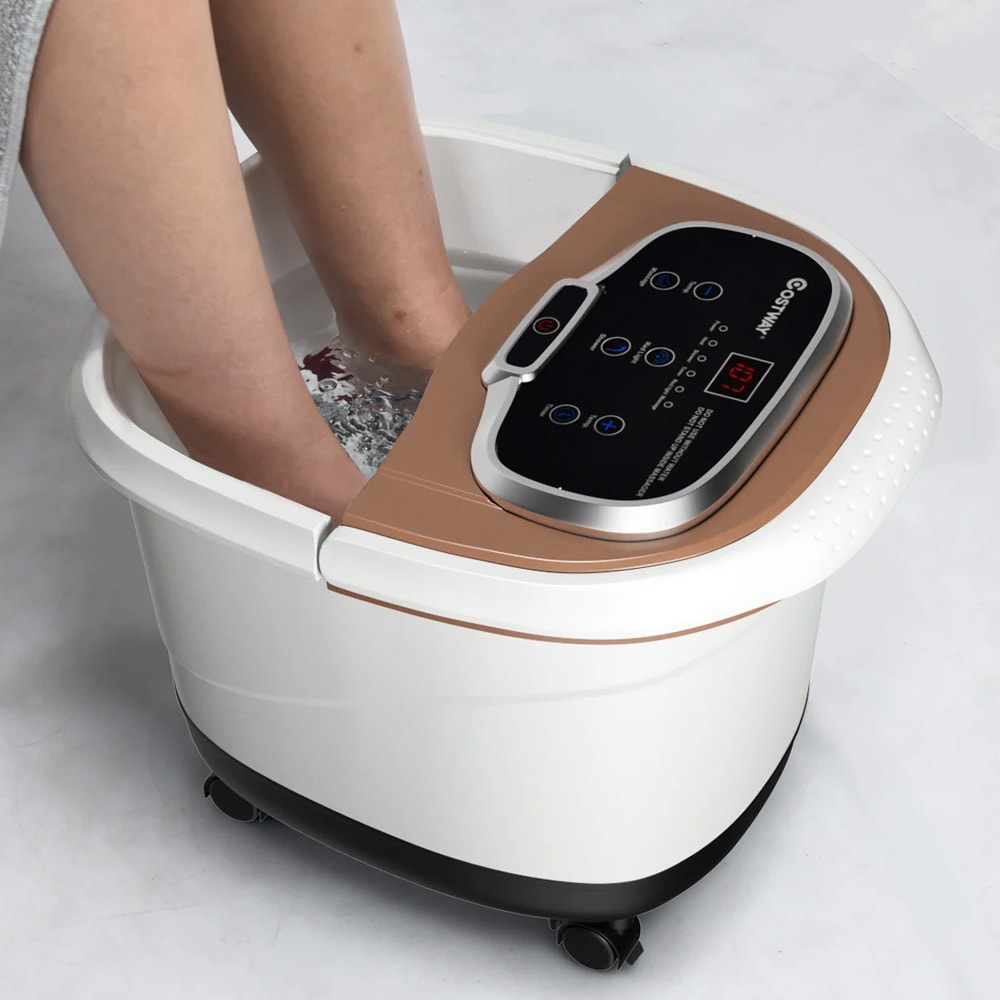 Jalkakylpy lämmöllä ja shiatsulla – sähköinen jalkakylpy infrapunatoiminnolla