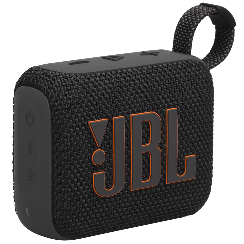 JBL Go 4 kannettava Bluetooth-kaiutin – IP67 musta langaton minikaiutin