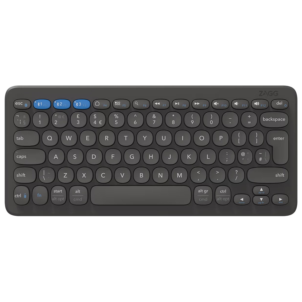 Zagg Pro Keyboard 12 langaton näppäimistö / Bluetooth-näppäimistö / pohjoismainen QWERTY-näppäimistö