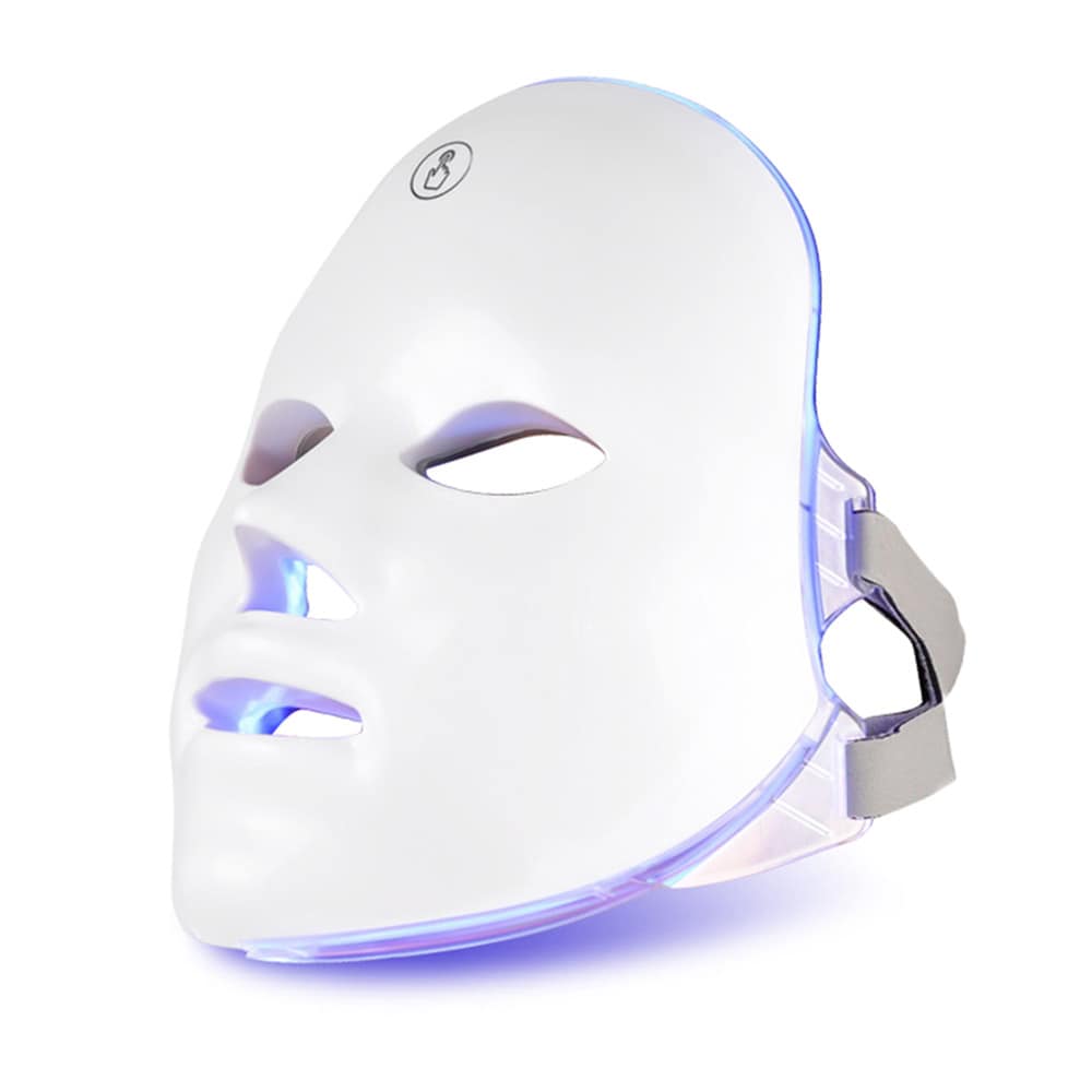 LED-kasvonaamio valohoidolla – valonaamio / ihonhoitonaamio / kasvonaamio