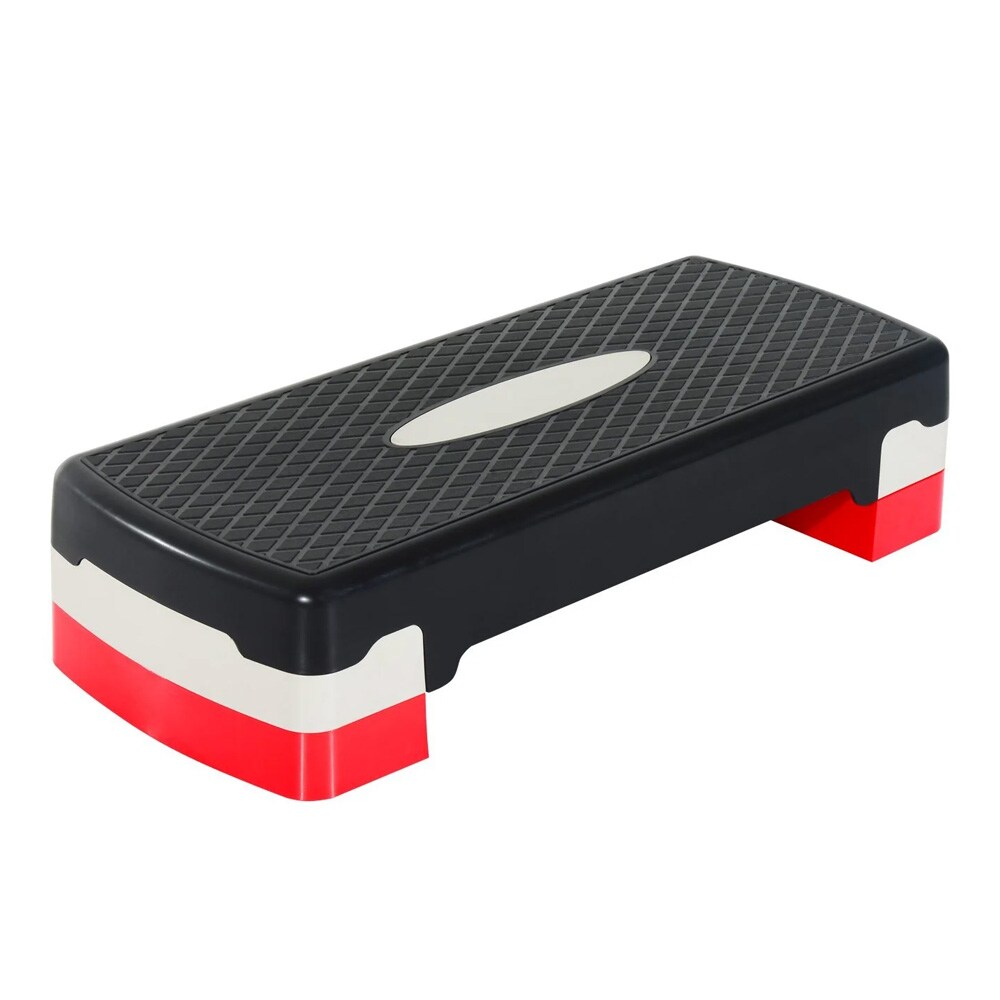 Step-lauta Säädettävällä Korkeudella 10–15 cm – Liukumaton Aerobic Stepper Kotitreeniin 150 kg