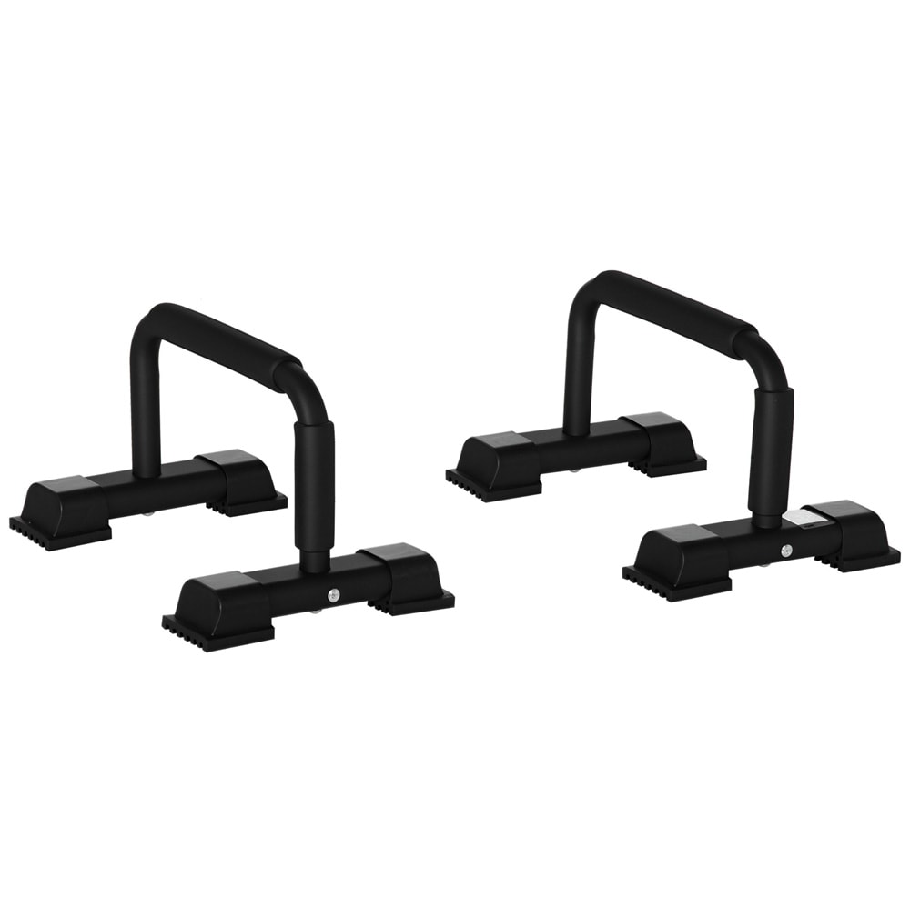 Punnerruskahvat 2 kpl / teräksiset push up -kahvat / liukumattomat treenikahvat / 120 kg