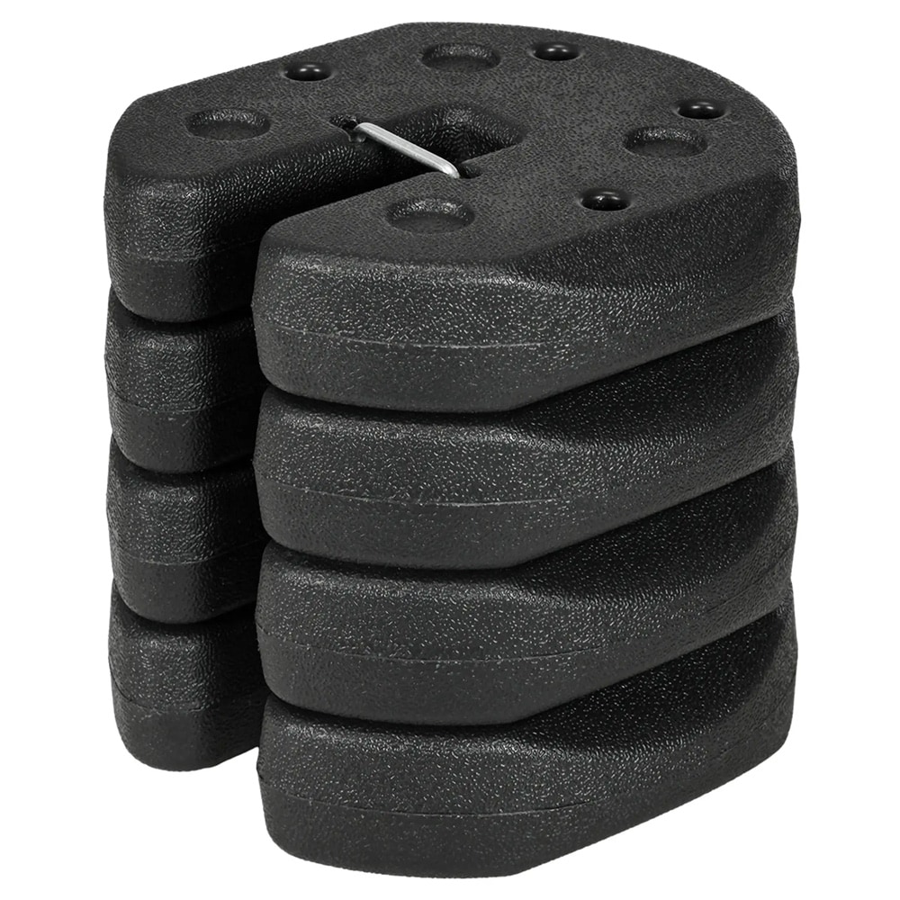 Painot paviljongille 4 kpl / telttapainot 12 kg / aurinkovarjon painot ulkokäyttöön
