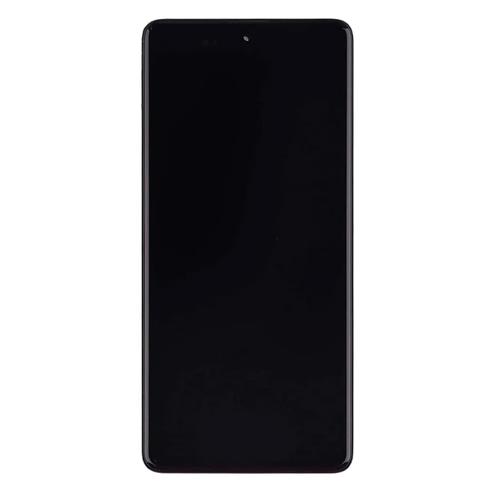 LCD-näyttö ja kehys Samsung Galaxy A71 - Svart - Svart