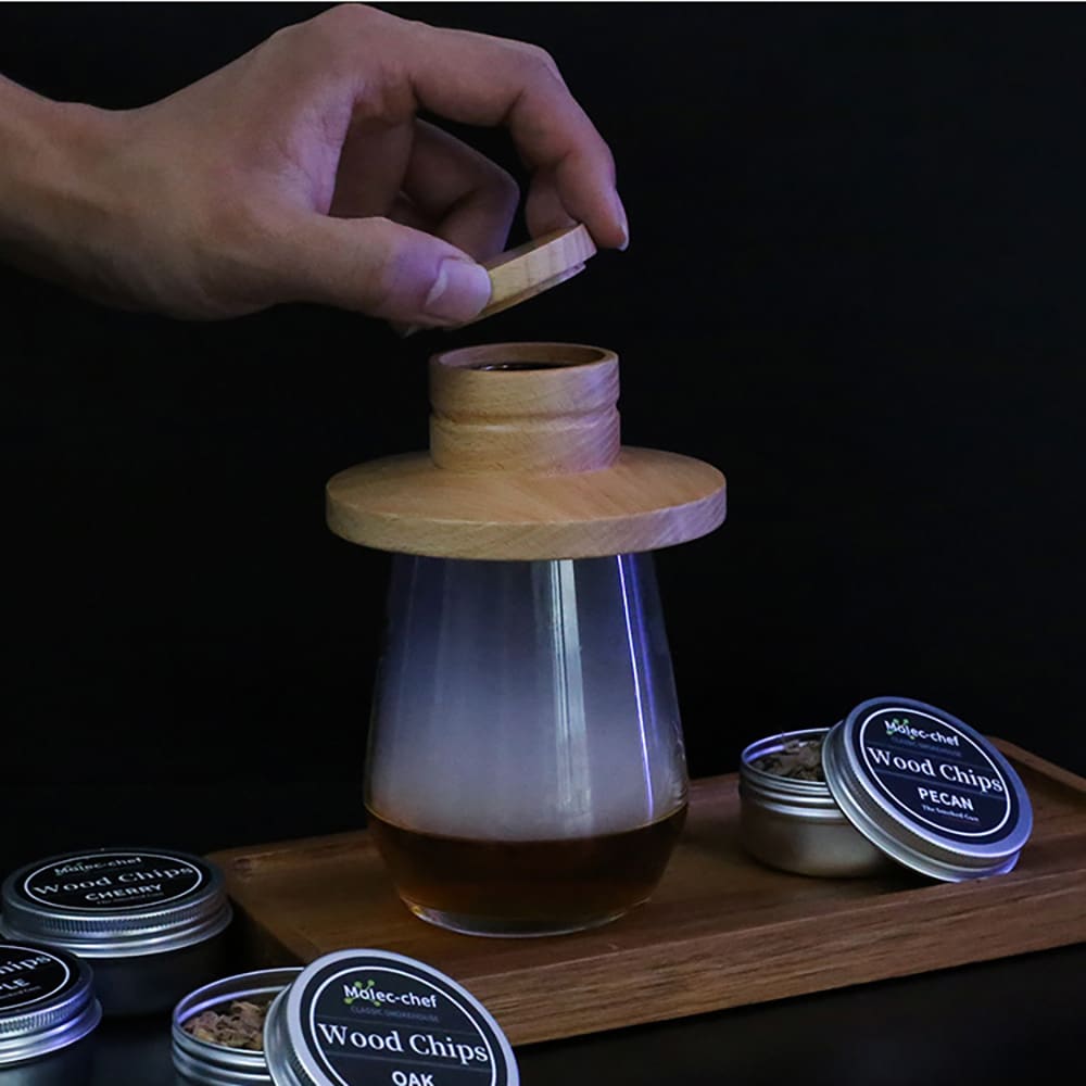 Cocktail savustussetti 4 kpl / cocktail savustussarja / juoman savustussarja / savustussarja cocktaileja / savustussarja cocktaileja