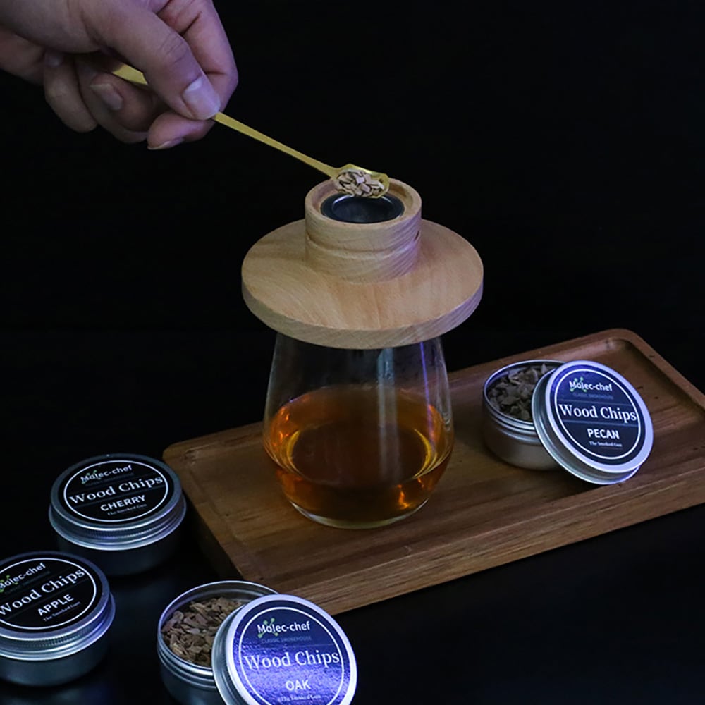 Cocktail savustussetti 4 kpl / cocktail savustussarja / juoman savustussarja / savustussarja cocktaileja / savustussarja cocktaileja