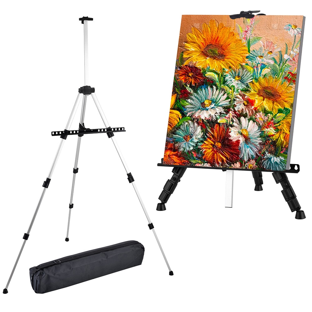 Säädettävä metallinen easel / kannettava easel / maalaus easel / kolmijalkainen easel / kolmijalkainen easel