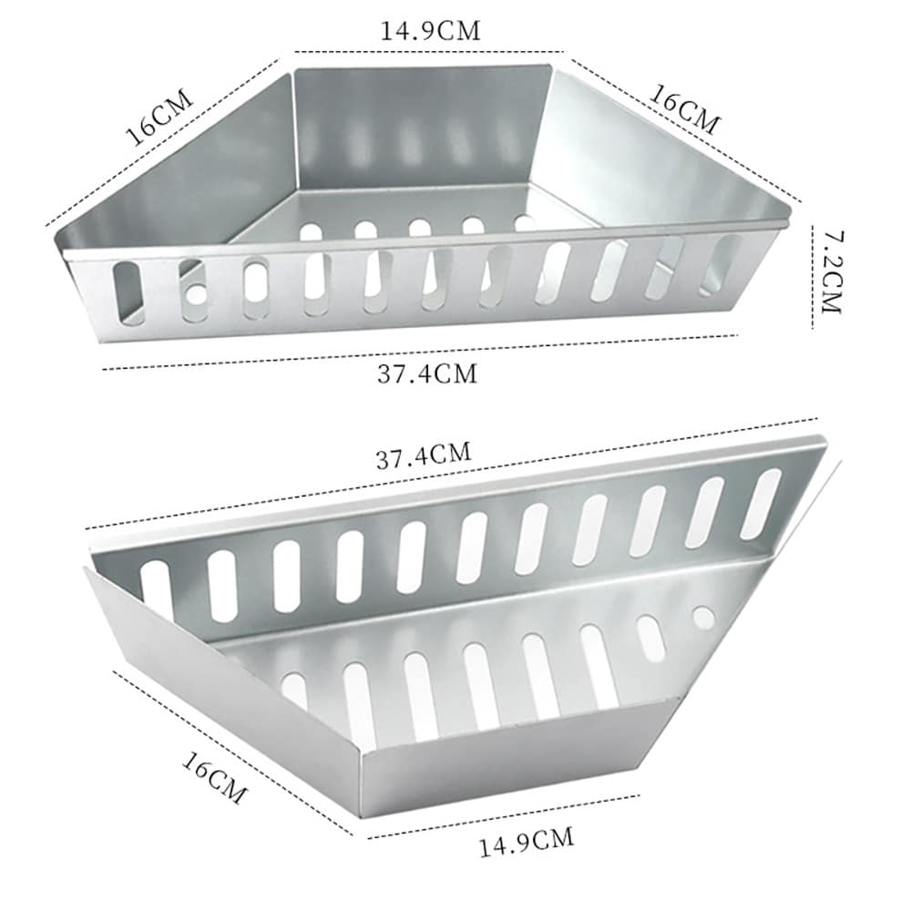 Hiilikorit grilli / hiilipidike grilli / hiilikori BBQ / brikettikori grilli / grillitarvikkeet hiilikori - 2-pack