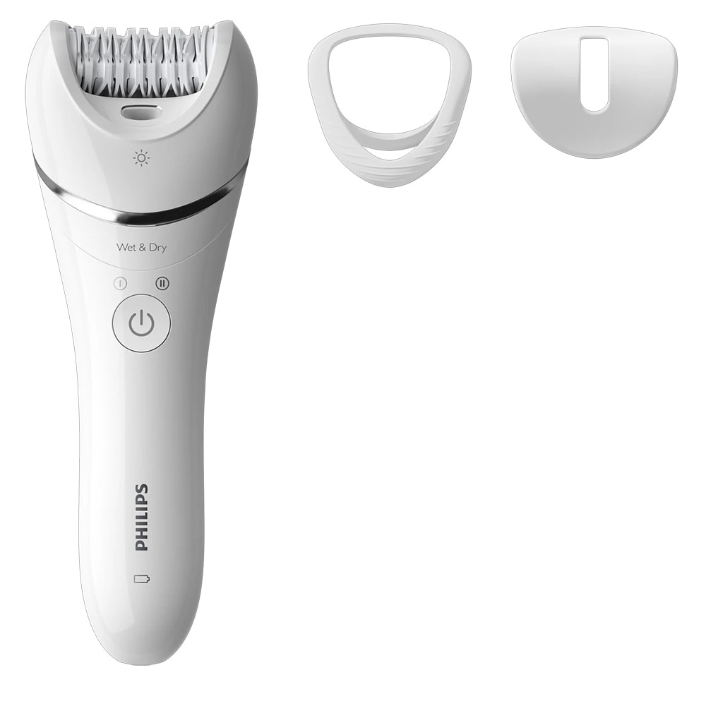 Philips Epilator Series 8000 BRE700/00 epilaattori / märkä- ja kuivaepilointi / johdoton karvanpoistolaite 32 pinsetillä