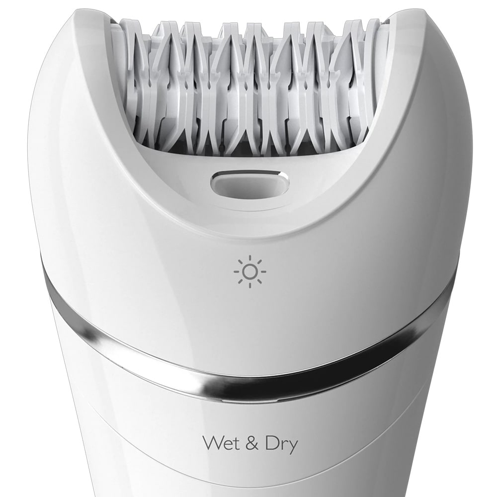 Philips Epilator Series 8000 BRE700/00 epilaattori / märkä- ja kuivaepilointi / johdoton karvanpoistolaite 32 pinsetillä