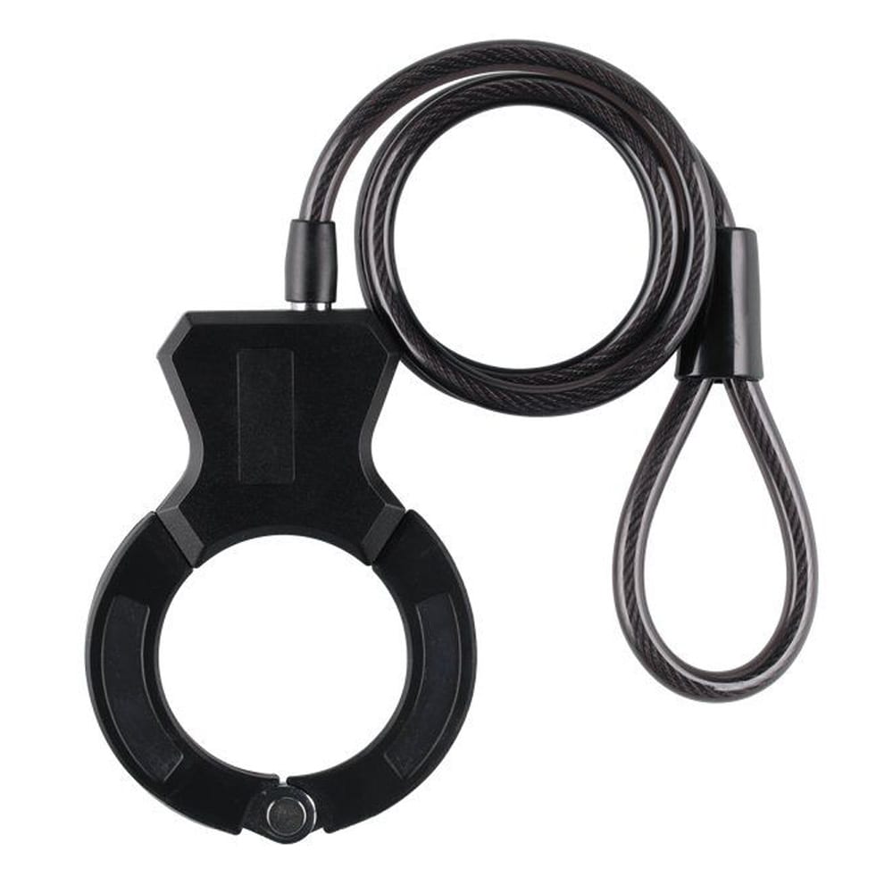 Kaapelilukko e-skootterille / kaapelilukko sähkö skootterille / polkupyörän lukon kaapeli / lukko avaimella ja kiinnikkeellä varustettuna