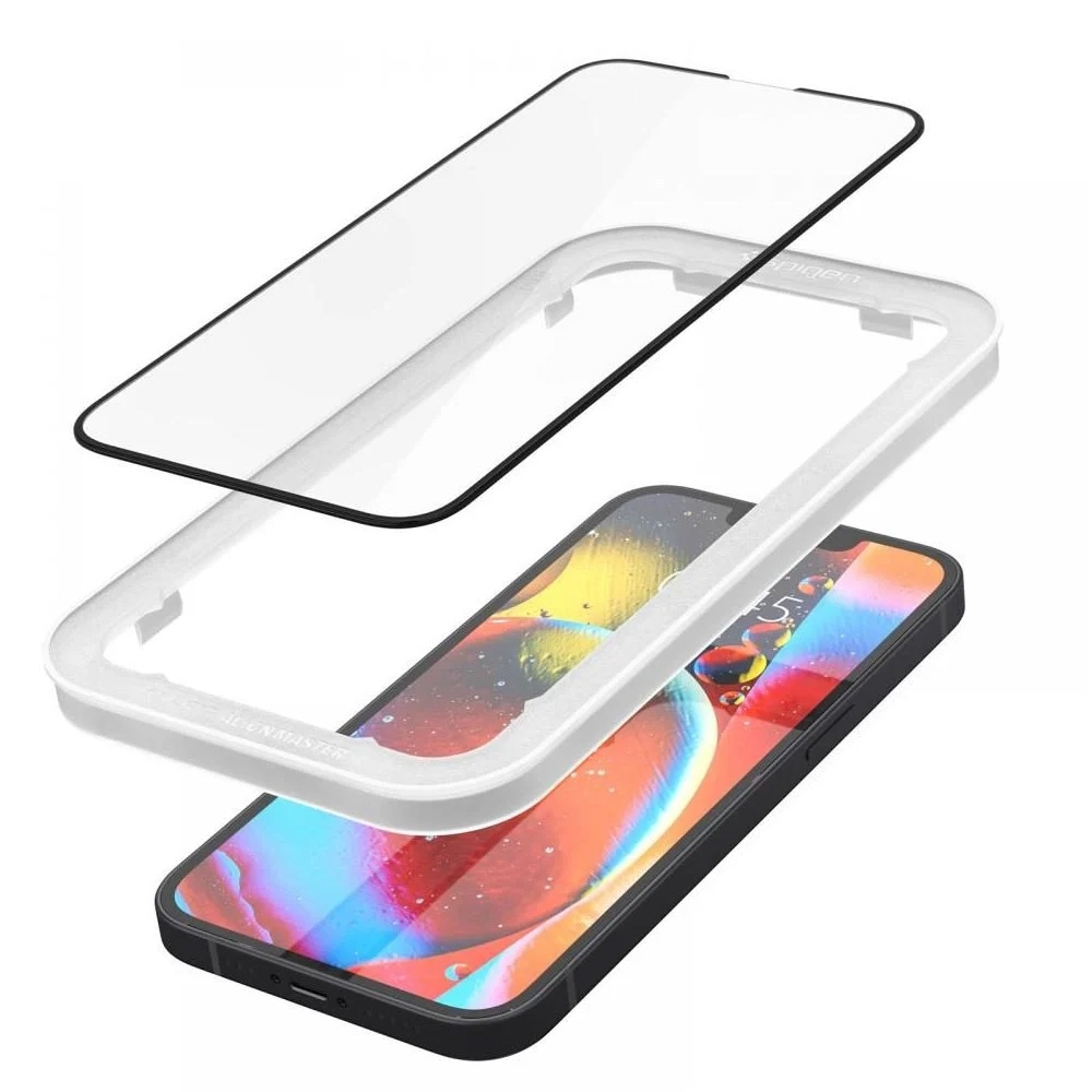 2-pack Spigen GlastR Align Master -näytönsuoja iPhone 17e / 16e / 14 / suojalasi / panssarilasi / näytönsuoja