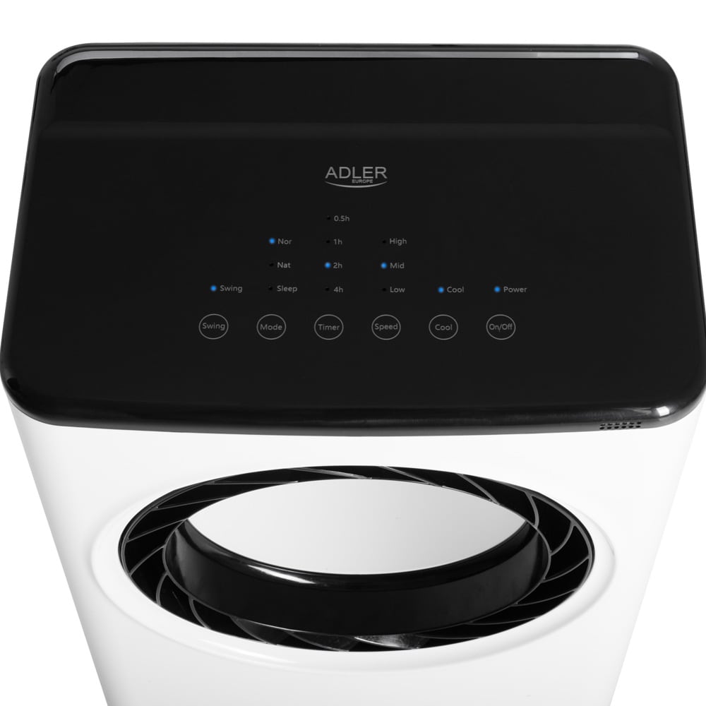 Adler 3-in-1-ilmanjäähdytin 3 käyttötilalla / haihdutusjäähdytin / ilmankostutin / ilmanpuhdistin