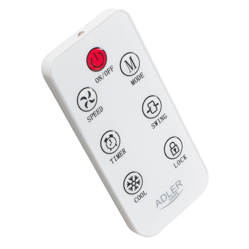Adler 3-in-1-ilmanjäähdytin 3 käyttötilalla / haihdutusjäähdytin / ilmankostutin / ilmanpuhdistin
