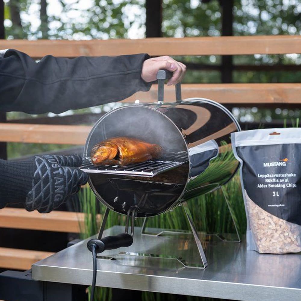 Mustang sähkösavustin 1100 W / sähkösavustin / savustin / savustuskaappi / savustuskaappi