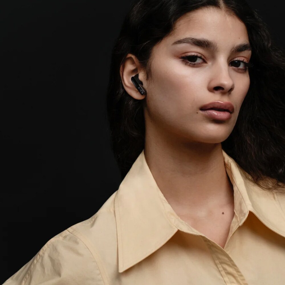 Sudio N3 true wireless -nappikuulokkeet / langattomat in-ear-kuulokkeet Bluetooth 5.4:llä ja latauskotelolla – Musta