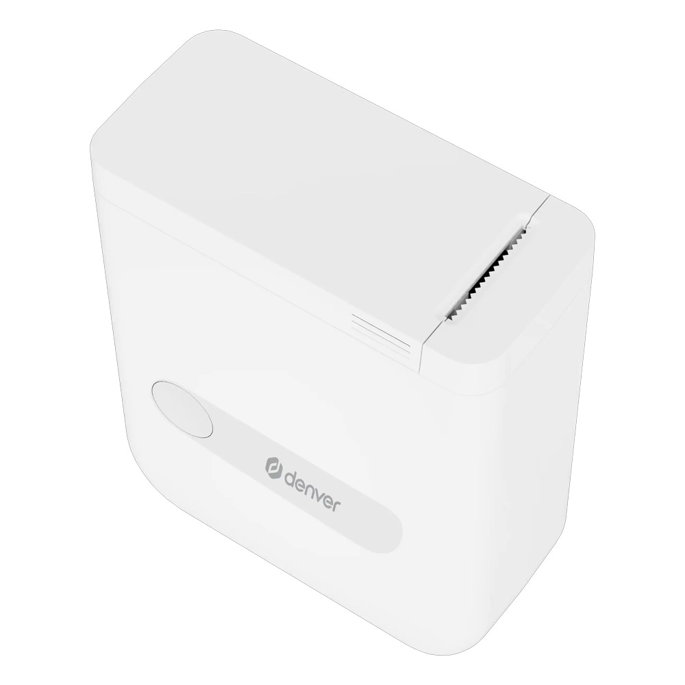 Denver MBP-16W tarratulostin / mini-lämpötulostin Bluetoothilla / ladattava etikettitulostin