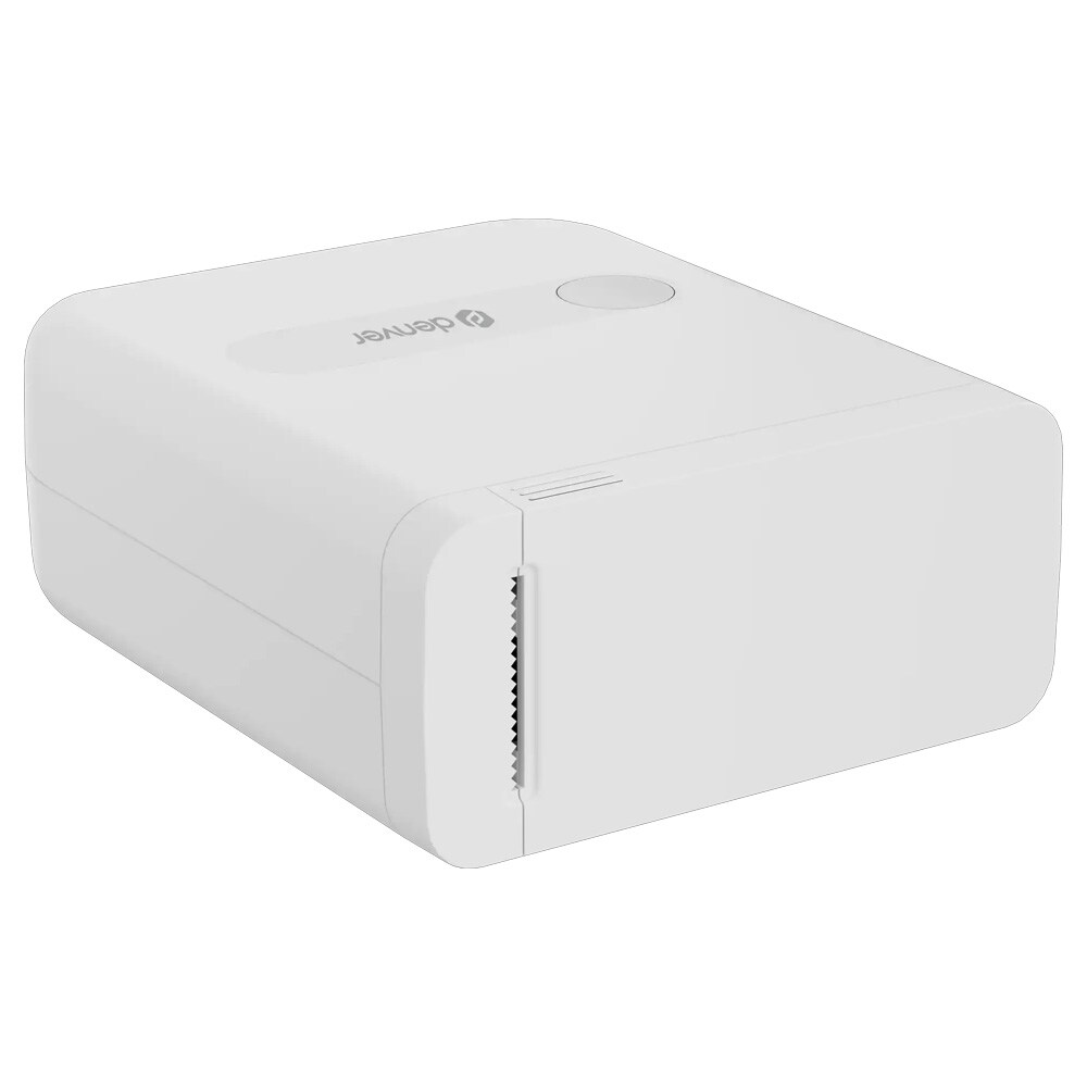 Denver MBP-16W tarratulostin / mini-lämpötulostin Bluetoothilla / ladattava etikettitulostin