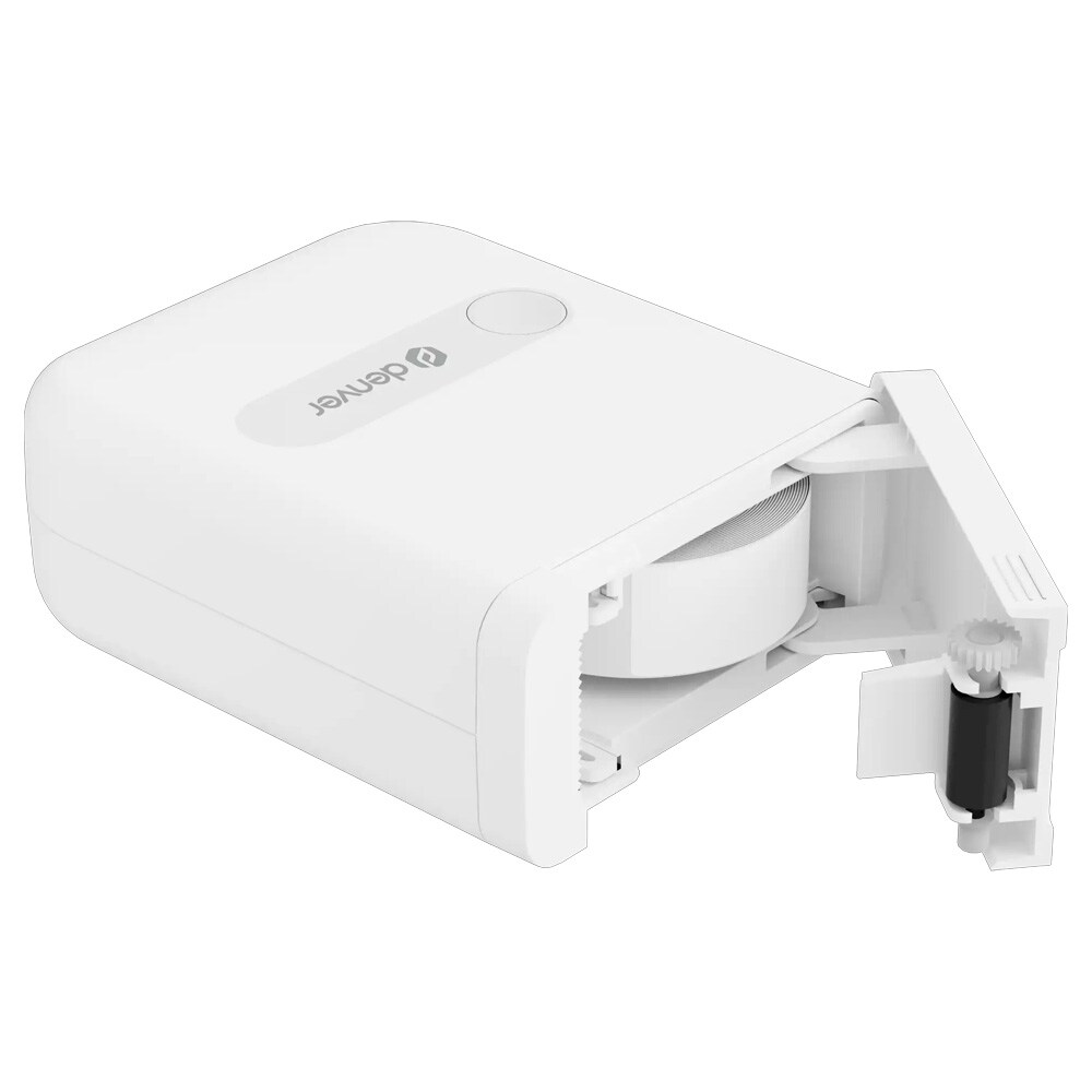 Denver MBP-16W tarratulostin / mini-lämpötulostin Bluetoothilla / ladattava etikettitulostin