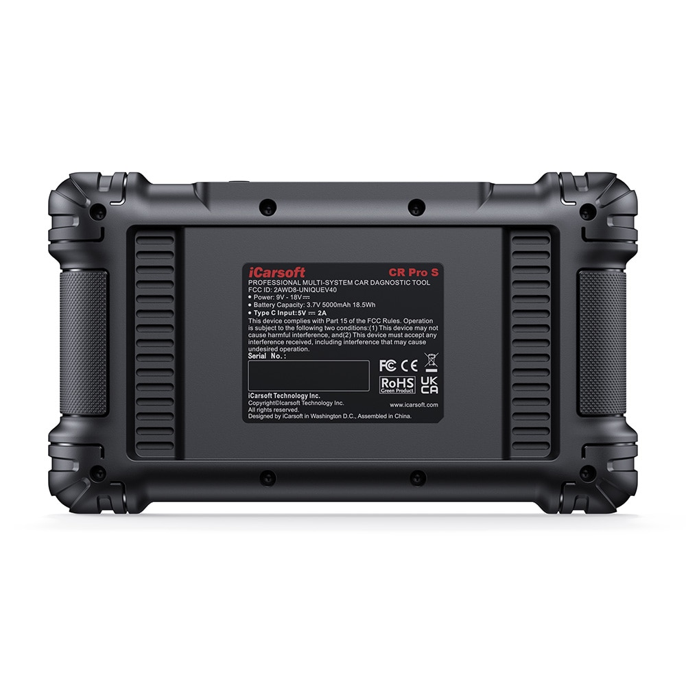 iCarsoft CR Pro S -autodiagnostiikkalaite / OBD-vikakoodinlukija useille automerkeille / diagnostiikkatyökalu live-datalla
